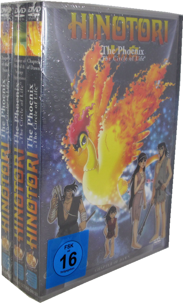 Hinotori The Phoenix 3er Chapter DVD Set