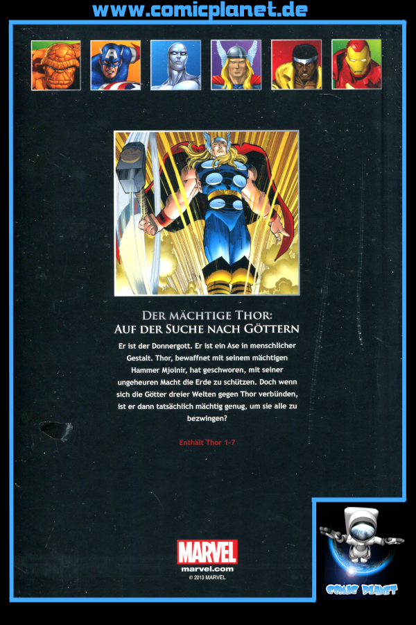 Die offizielle Marvel-Comic-Sammlung 16 (HC) - Der mächtige Thor: Auf der Suche nach Göttern
