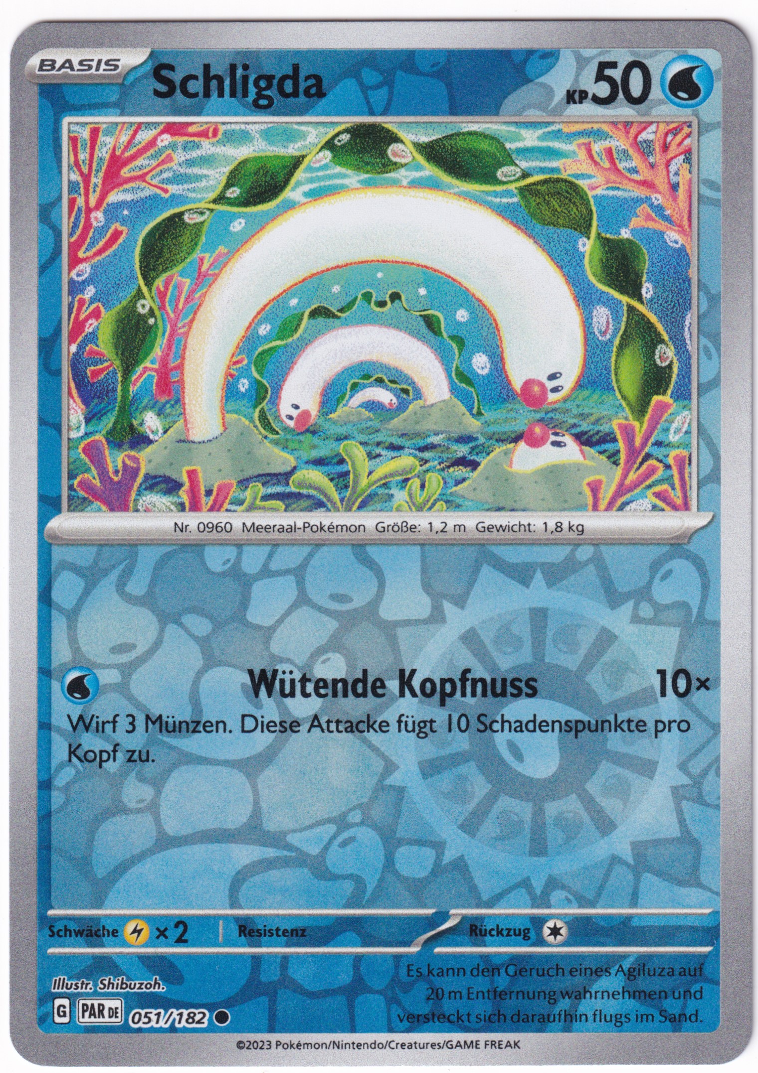 Schligda 051/182 Common Reverse Holo - Karmesin & Purpur - Paradoxrift Deutsch