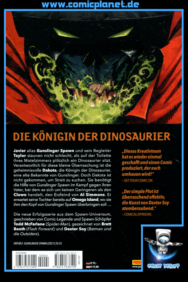 GunSlinger Spawn Band 04: Cowboys und Dinosaurier