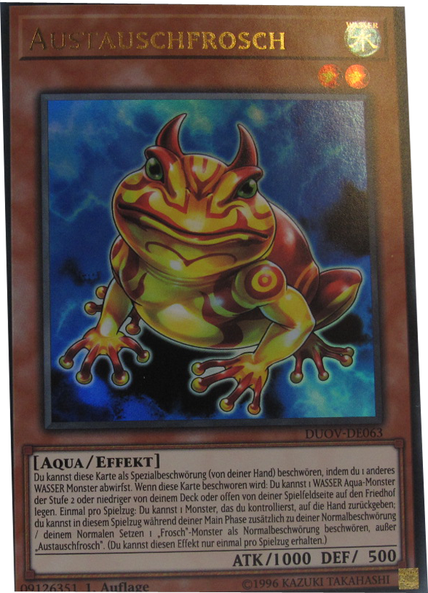 DUOV-DE063 Austauschfrosch