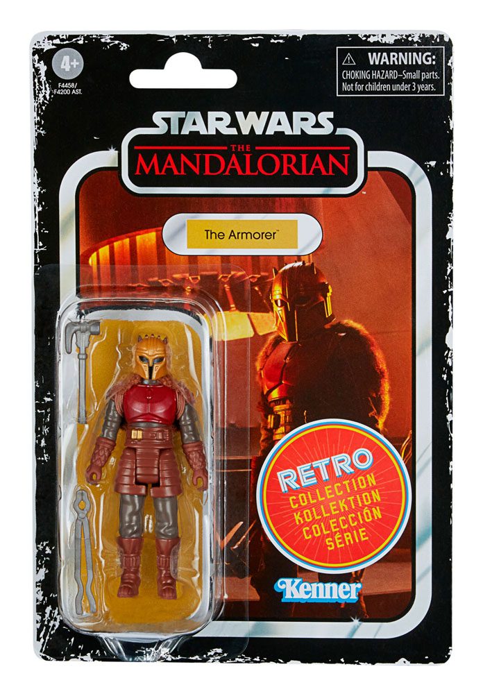 Star Wars Actionfigur The Mandalorian - Retro Collection - The Armorer