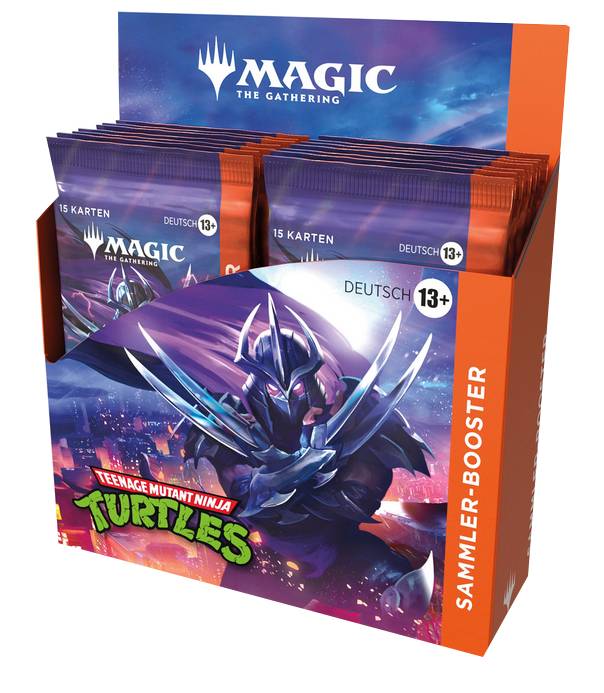 Magic Teenage Mutant Ninja Turtles Sammler Booster Display deutsch