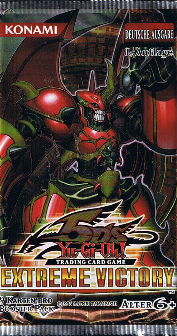 Yu-Gi-Oh! Extreme Victory Booster deutsch