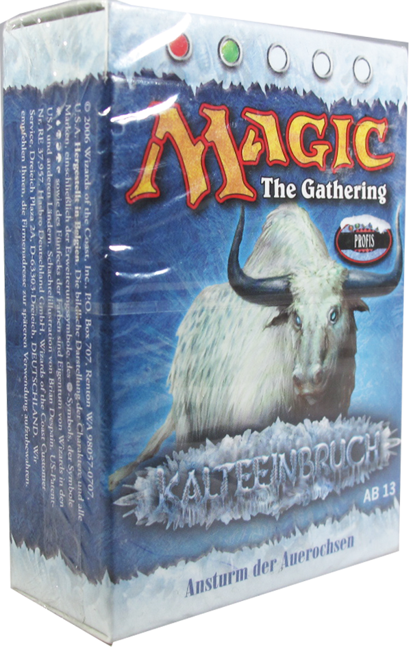 Magic Kälteeinbruch Starter Deck - Ansturm der Auerochsen deutsch