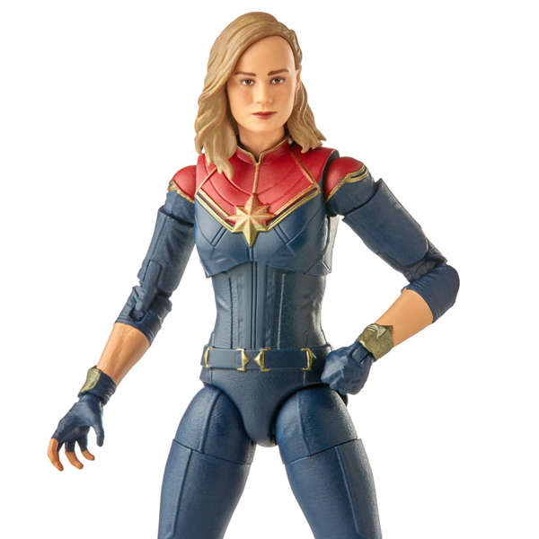 Action Figure - Marvel Legend Series  - The Marvels - Captain Marvel (Build A Figure: Totally Awesom