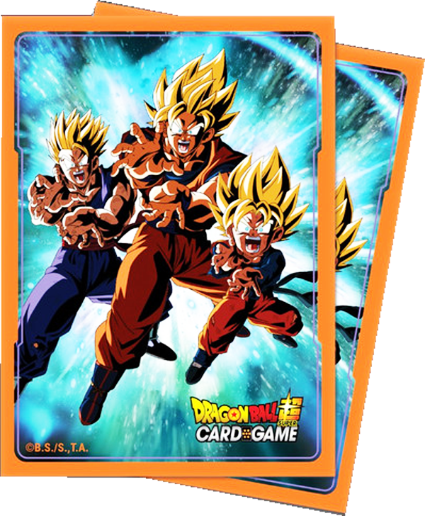 Ultra Pro DragonBall Super - 65 Hüllen - Standard - Family Kamehameha