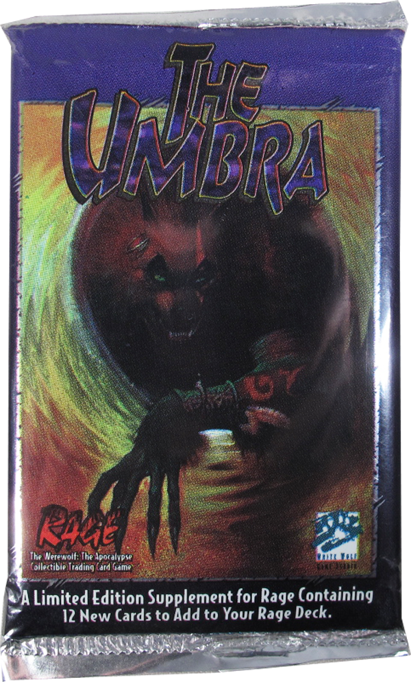 Rage CCG The Werewolf Apocalypse The Umbra Booster english