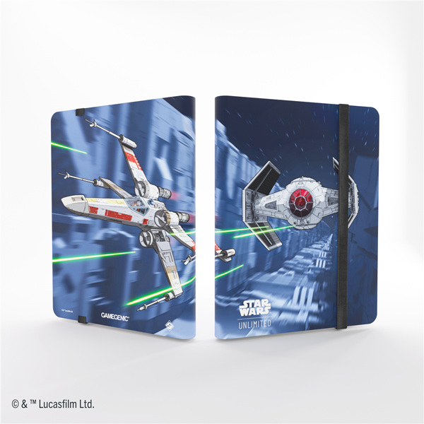 Gamegenic - Star Wars: Unlimited Casual Album 18-Pocket - X-Wing / The Fighter