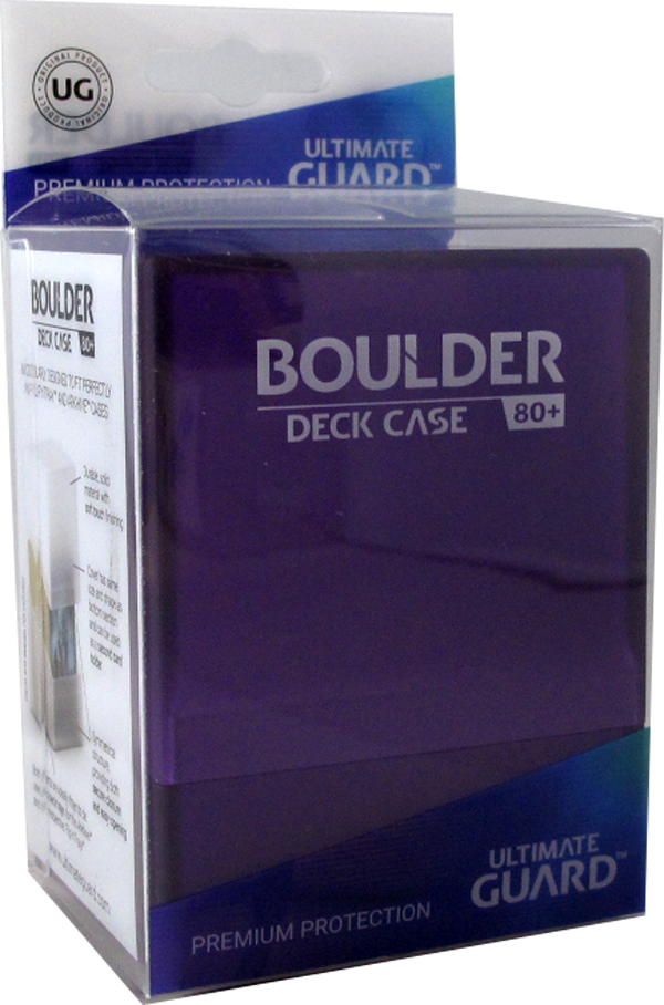 Ultimate Guard - Deck Boulder Amethist 80 Standardkarten