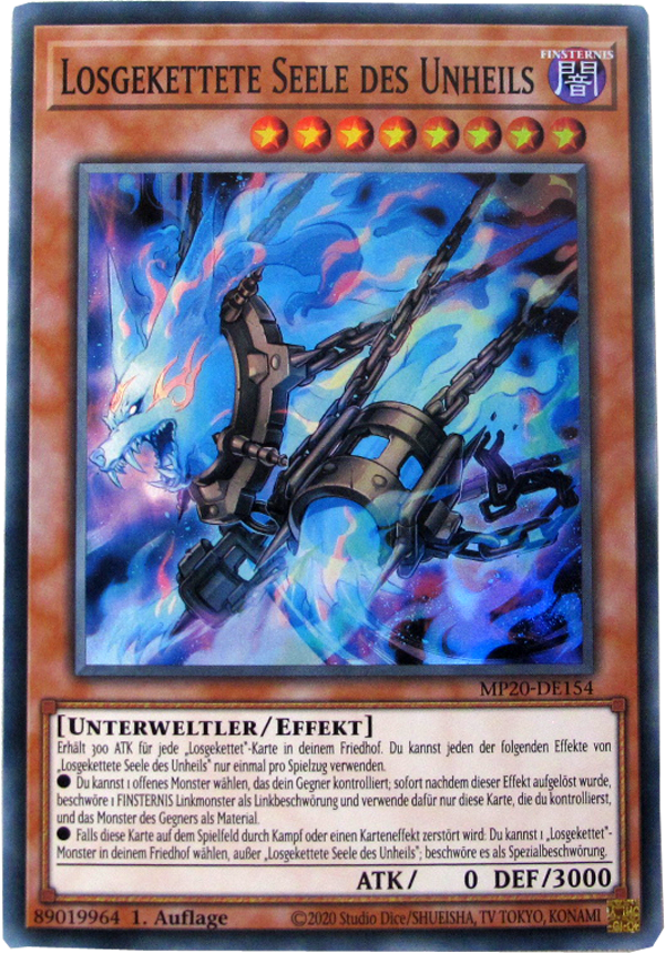 MP20-DE154 Losgekettete Seele des Unheils Super Rare deutsch