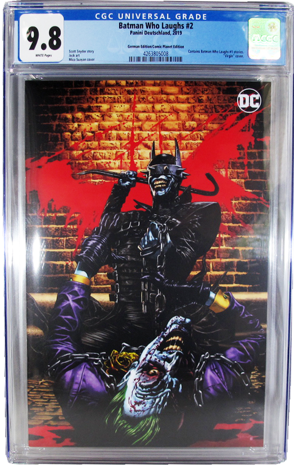 DER BATMAN, DER LACHT #2 - COMIC PLANET VARIANT - CGC GRADED 9.8