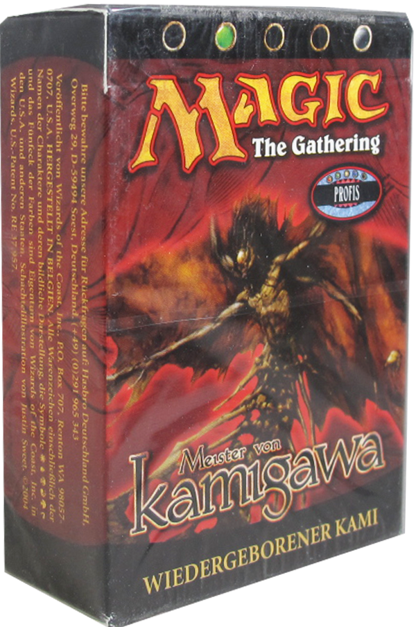 Magic Meister von Kamigawa Starter Deck - Wiedergeborener Kami deutsch