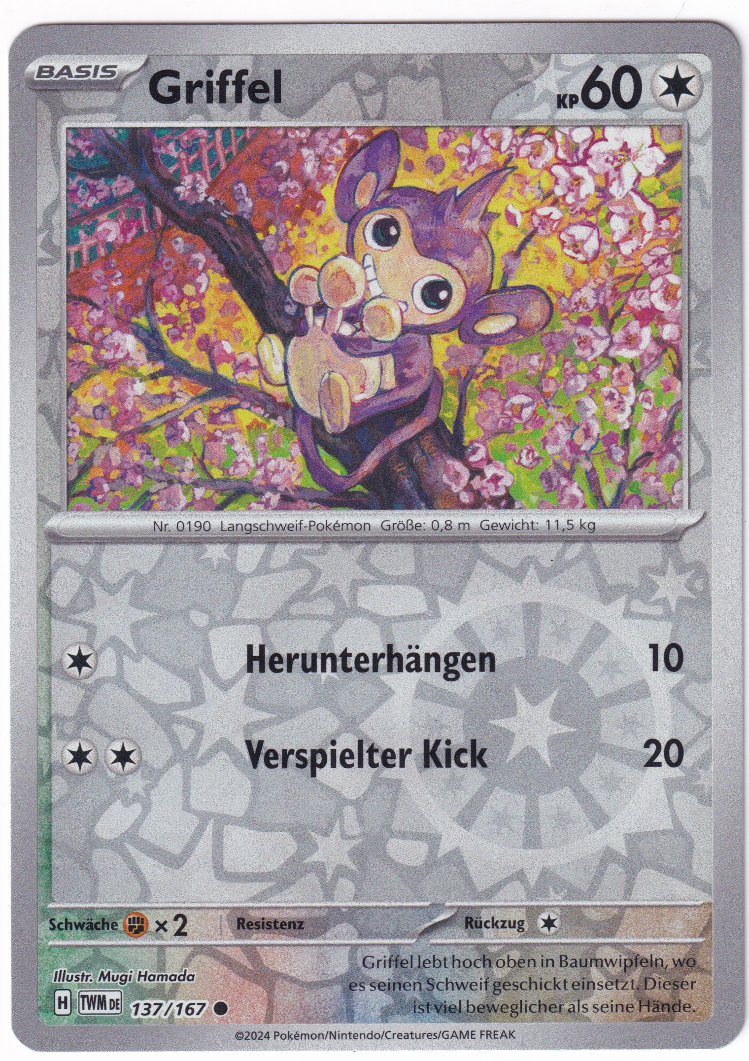 Griffel 137/167 Common Reverse Holo - Karmesin & Purpur - Maskerade im Zwielicht Deutsch