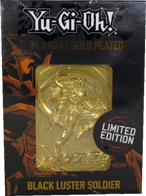 Yu-Gi-Oh! - Black Luster Soldier - Gold Plated Limited Edition