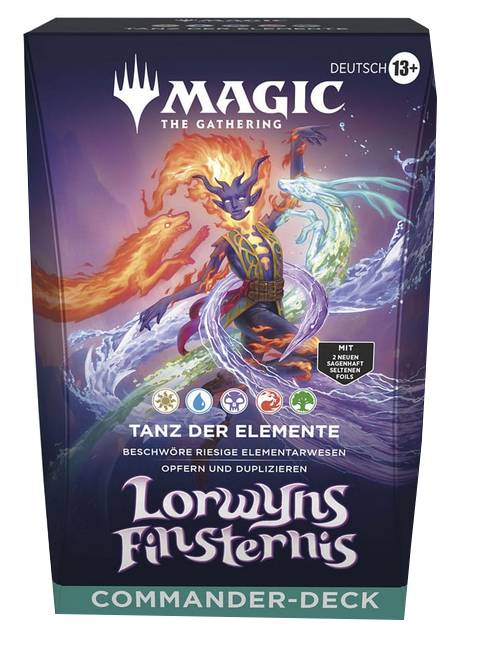 Magic Lorwyns Finsternis Tanz der Elemente Commander Deck deutsch