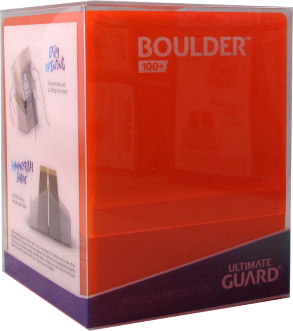 Ultimate Guard - Deck Boulder Poppy Topaz 100 Standardkarten