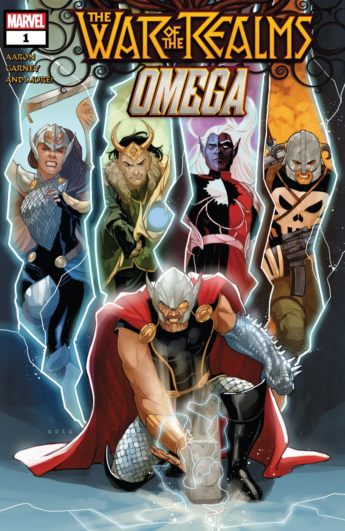 WAR OF REALMS OMEGA #1 - 1st Ptg