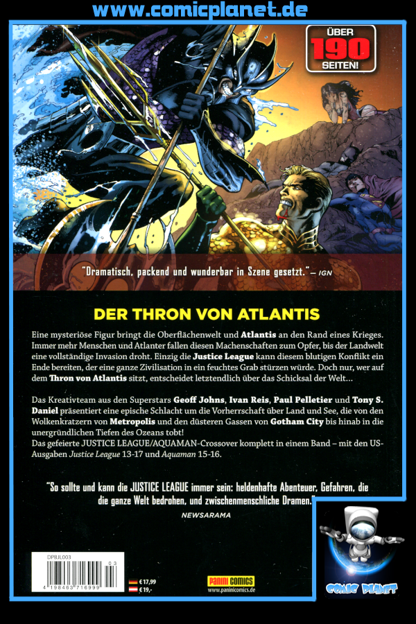Justice League Band 03: Der Thron von Atlantis