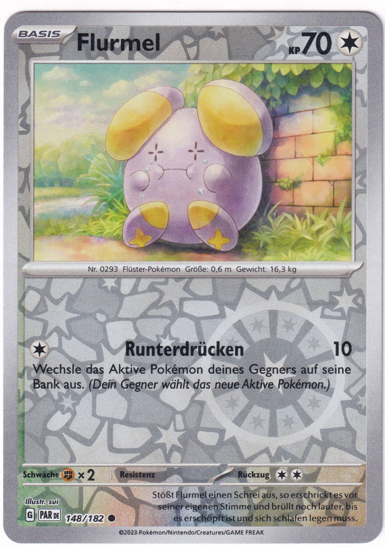 Flurmel 148/182 Common Reverse Holo - Karmesin & Purpur - Paradoxrift Deutsch