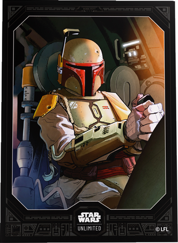 Gamegenic - Star Wars: Unlimited Premium Art Sleeves - Boba Fett