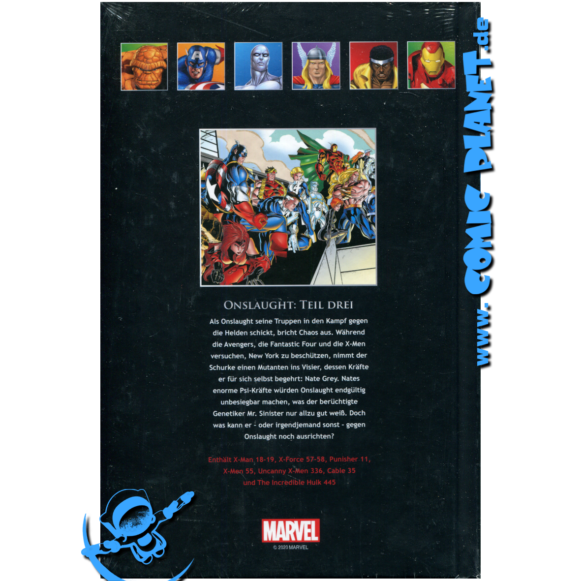 Die offizielle Marvel-Comic-Sammlung 157 (HC) - Onslaught Teil drei