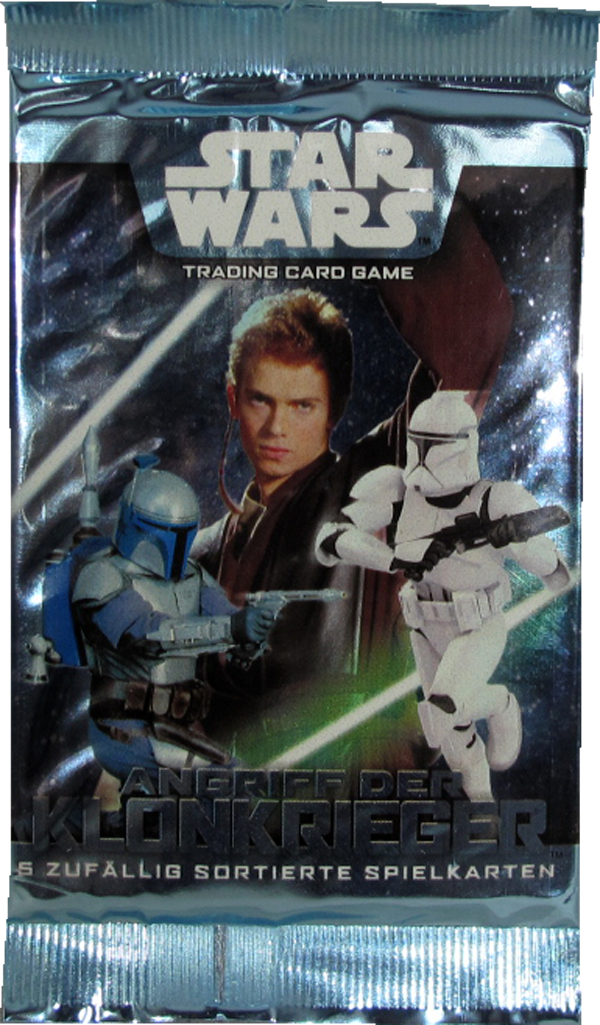 Star Wars Tcg Angriff der Klonkrieger Booster deutsch