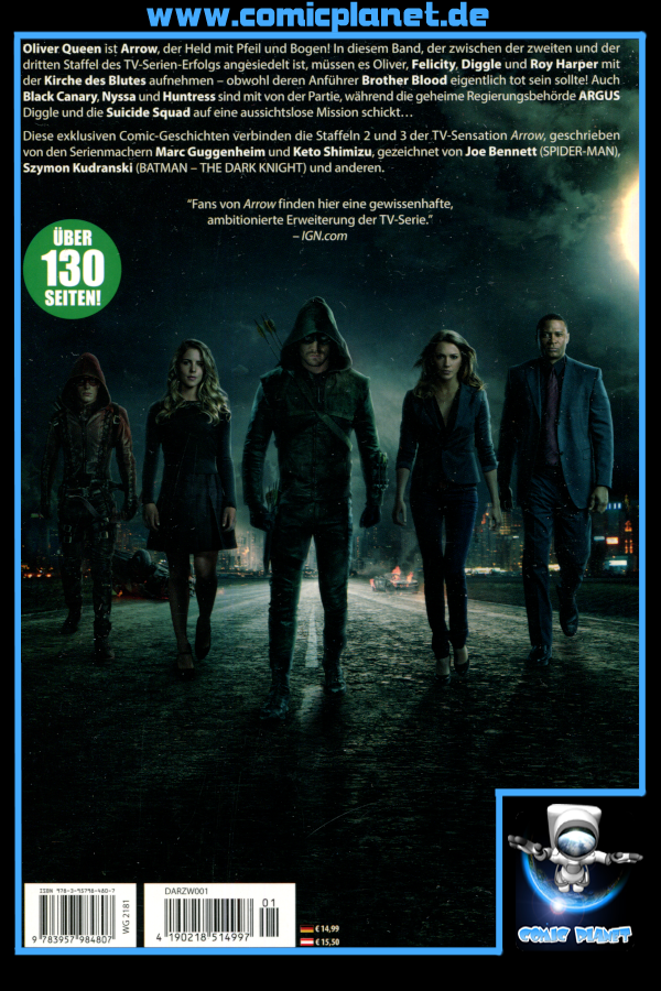 Arrow - Staffel 2.5 Band 1: Die Rückkehr von Brother Blood