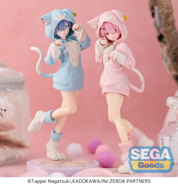 Figur - Re:Zero: Starting Life in a Another World - XStellar Figure - Ram (Mofumofu Pack)