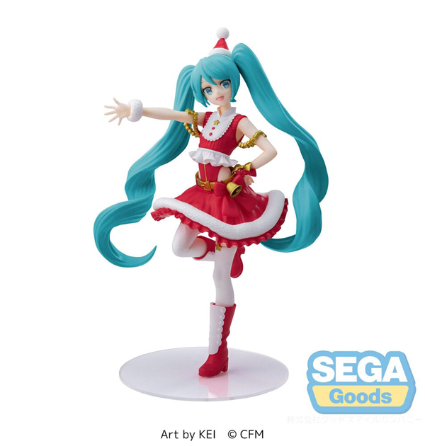 Action Figur - Hatsune Miku - Luminasta Figure - Christmas 2023