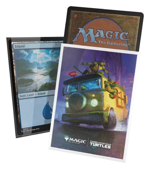 Ultimate Guard Art Sleeves - Magic: The Gathering Avatar: Teenage Mutant Ninja Turtles - Turtle Van
