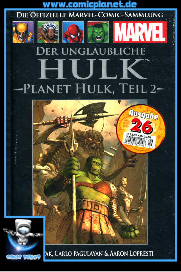 Die offizielle Marvel-Comic-Sammlung 46 (HC) - Der unglaubliche Hulk: Planet Hulk, Teil 2