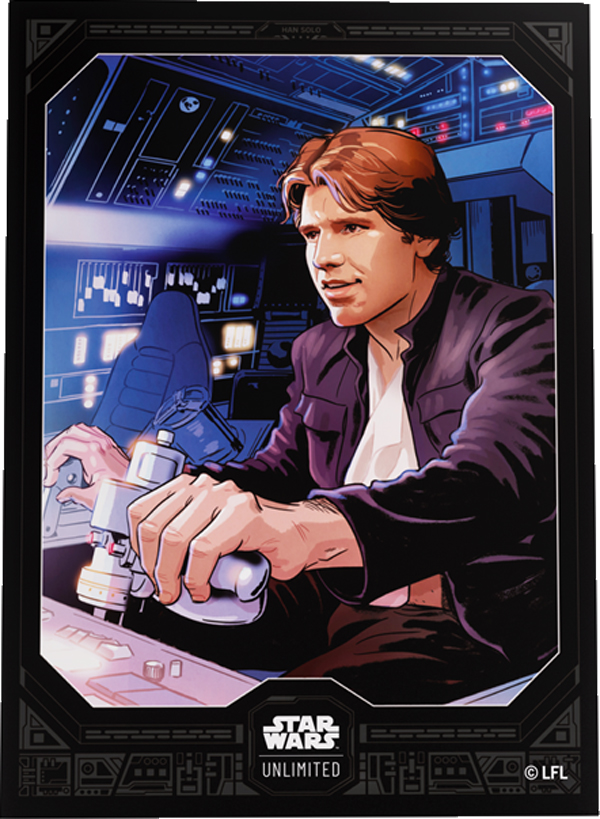 Gamegenic - Star Wars: Unlimited Premium Art Sleeves - Han Solo