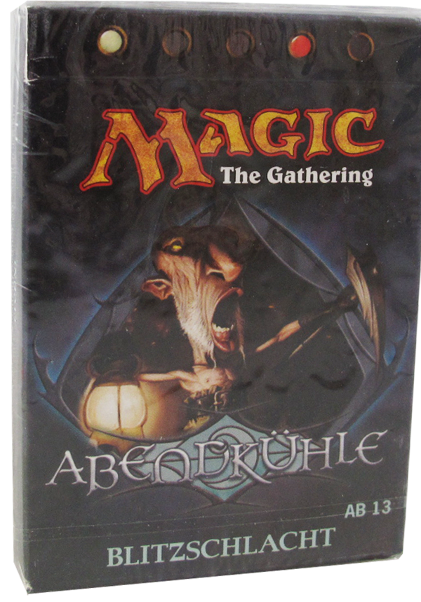 Magic Abendkühle Starter Deck - Blitzschlacht deutsch