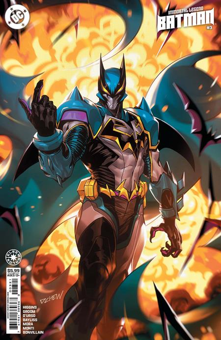 IMMORTAL LEGEND BATMAN #3 (OF 6) CVR B DERRICK CHEW CARD STOCK VAR