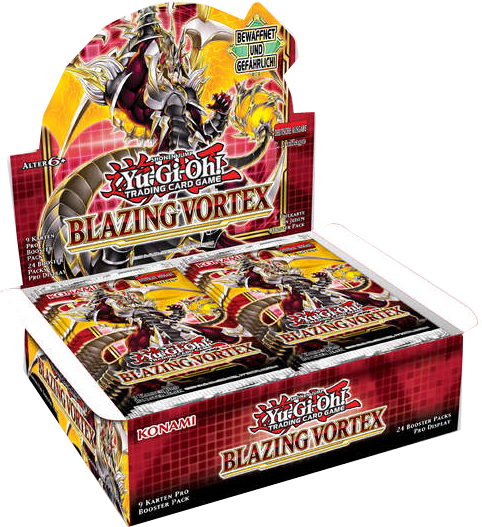 Yu-Gi-Oh! Blazing Vortex Booster Display deutsch
