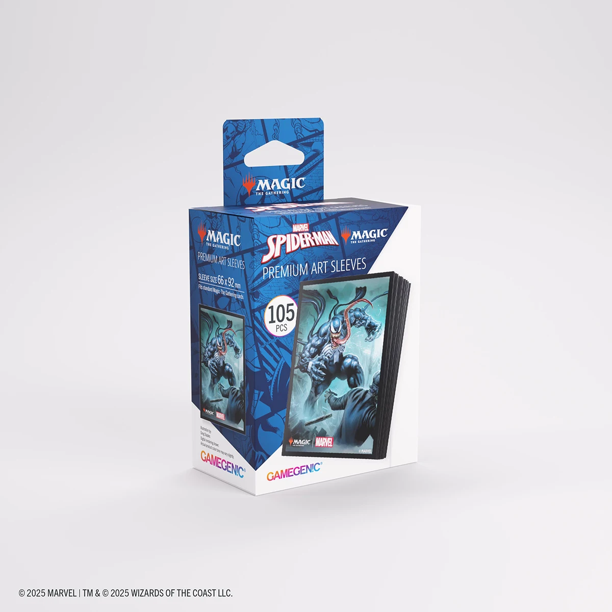 Gamegenic - Magic: The Gathering | Marvel's Spider-Man Premium Art Sleeves - Venom