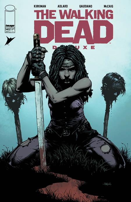 WALKING DEAD DELUXE #145 CVR A DAVID FINCH