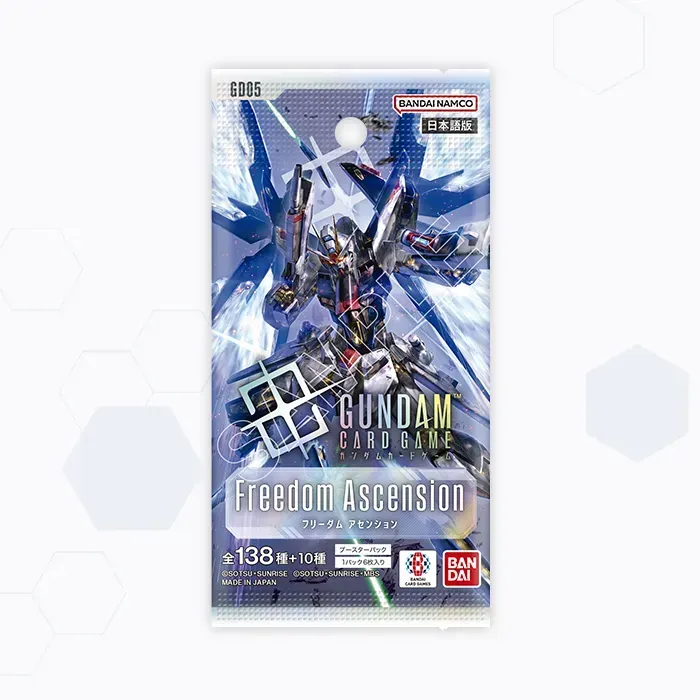 Gundam Card Game Freedom Ascension GD05 Booster englisch