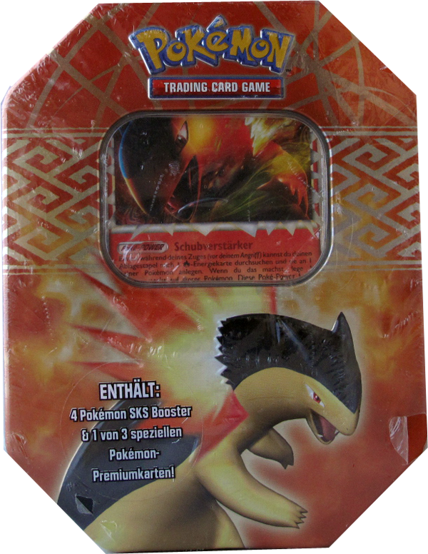 Pokemon Tin Box Tornupto deutsch
