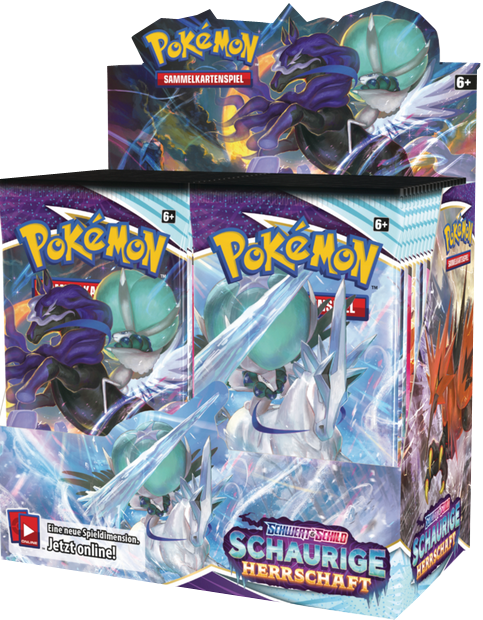 Pokemon Schwert & Schild Schaurige Herrschaft Booster Display deutsch