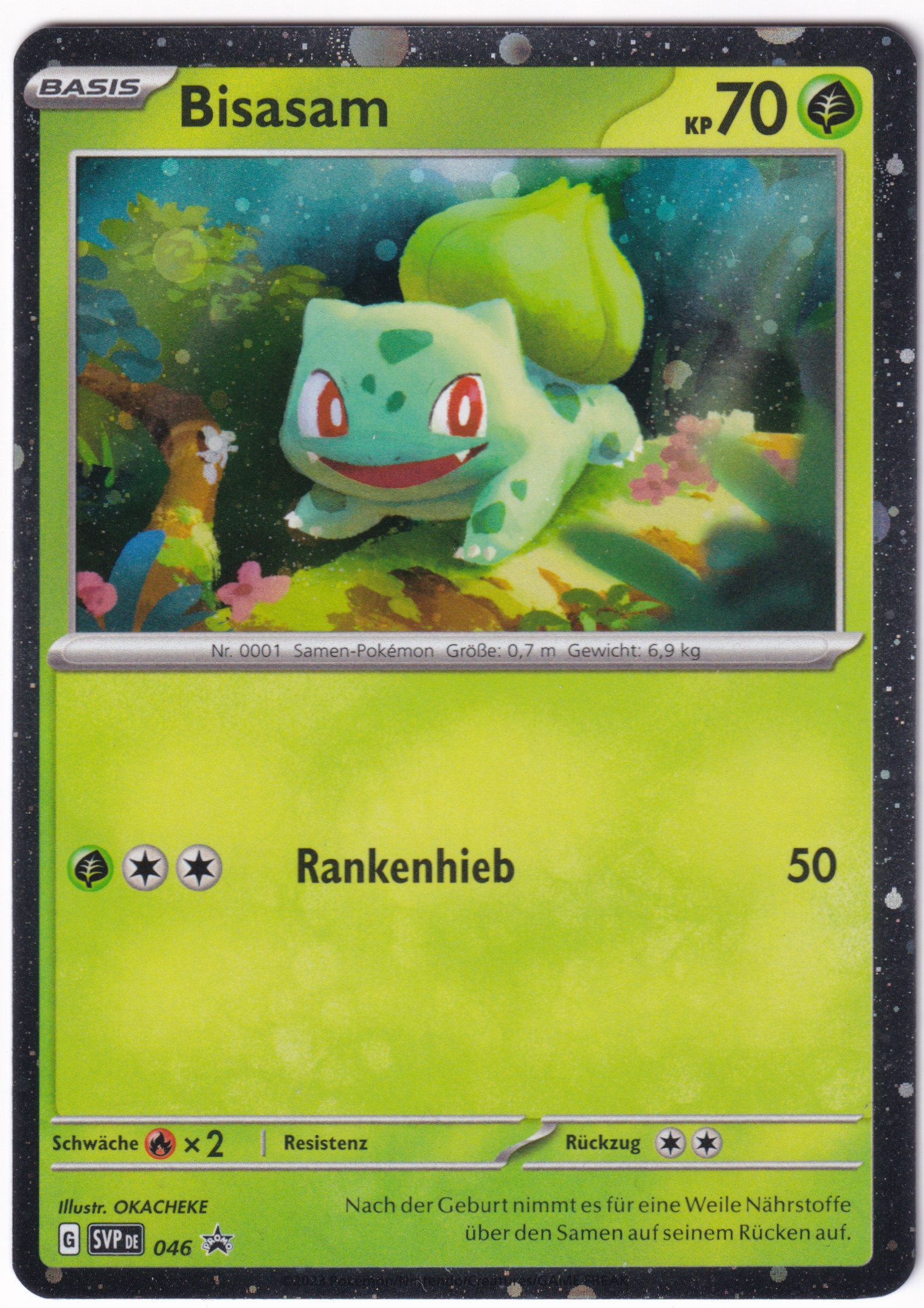 Bisasam 046 Promo  - Karmesin & Purpur - 151 Deutsch