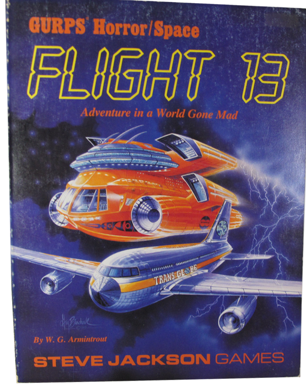 Gurps Horror/Space - Flight 13: Adventure in a World Gone Mad - Second Hand - englisch
