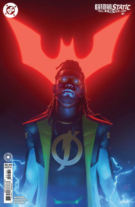 BATMAN STATIC BEYOND #1 (OF 6) CVR C RAHZZAH CARD STOCK VAR