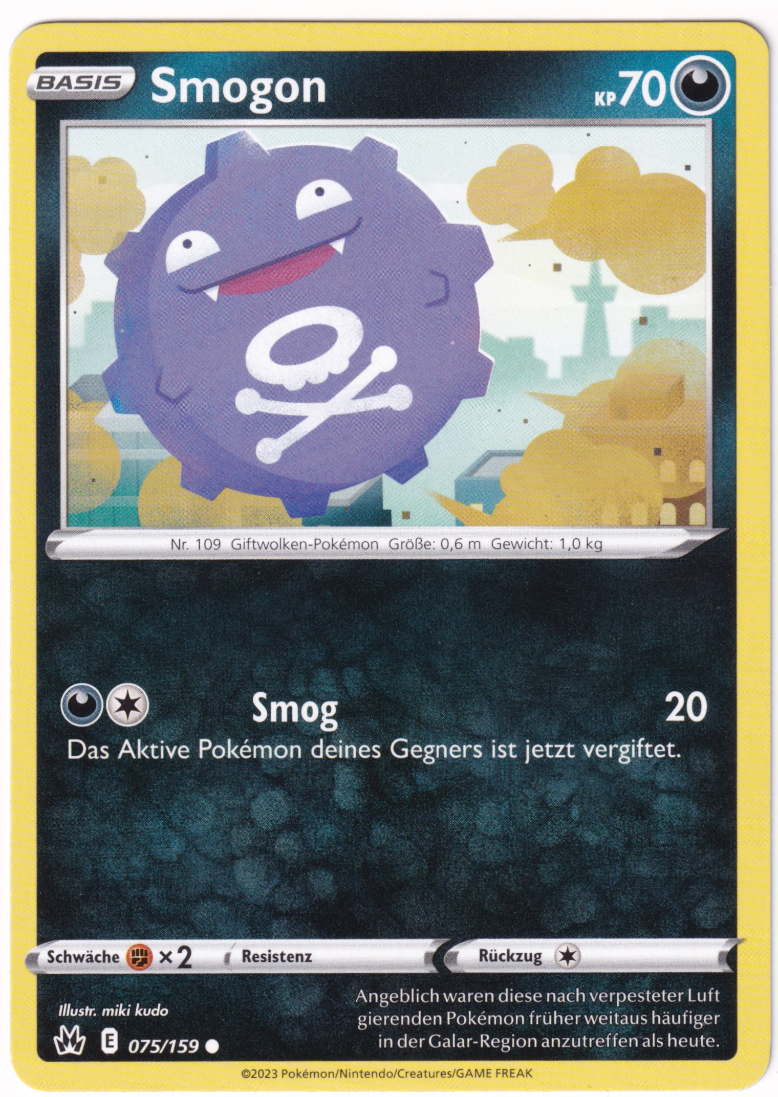 Smogon 075/159 Common - Zenit der Könige Deutsch