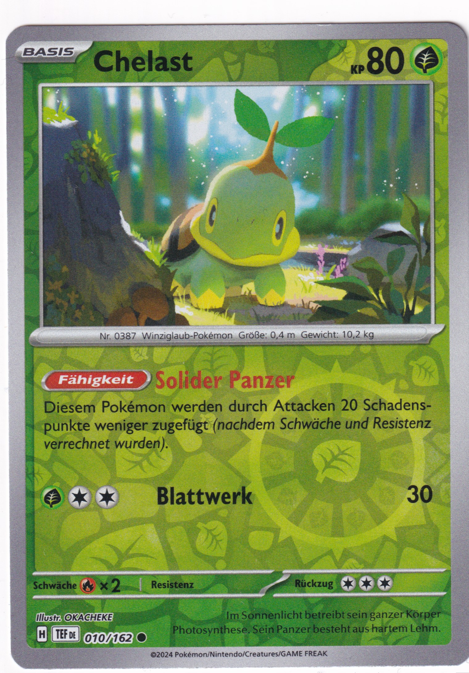 Chelast 010/162 Common Reverse Holo - Karmesin & Purpur - Gewalten der Zeit Deutsch