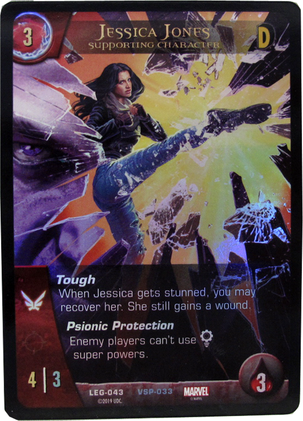 VS System 2PCG Jessica Jones VSP-033 Einzelkarte englisch