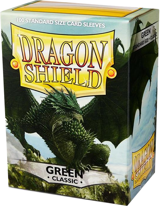 Dragon Shield Standard Sleeves (100) - Green Classic