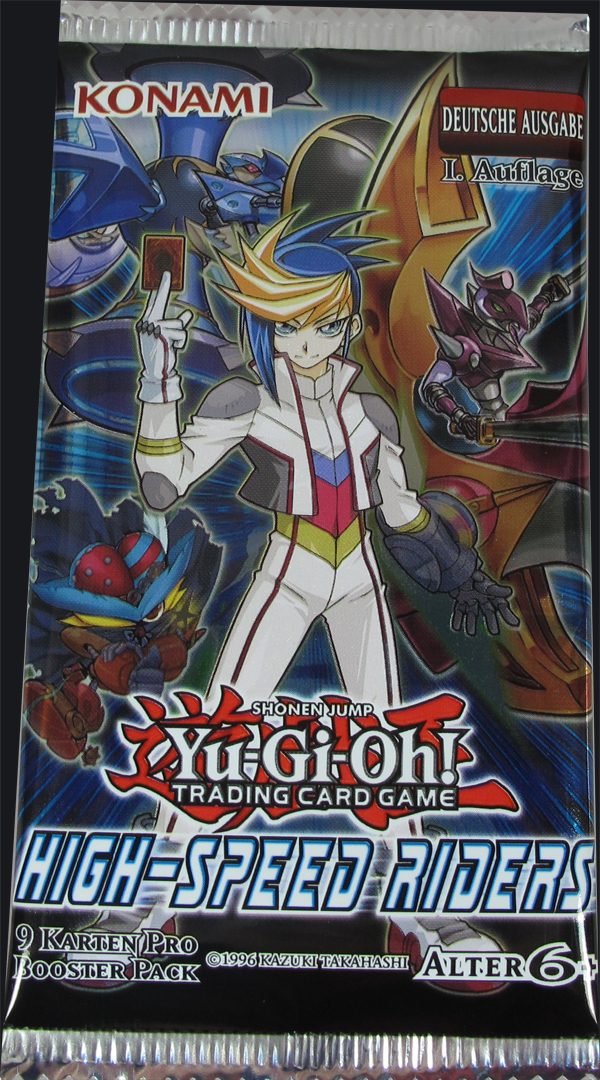 Yu-Gi-Oh! High-Speed Riders Booster deutsch