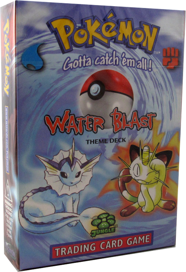 Pokemon Waterblast Theme Deck englisch